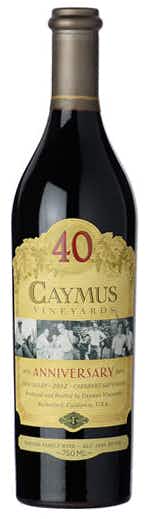 Caymus 40th Anniversary Cabernet Sauvignon 2012
