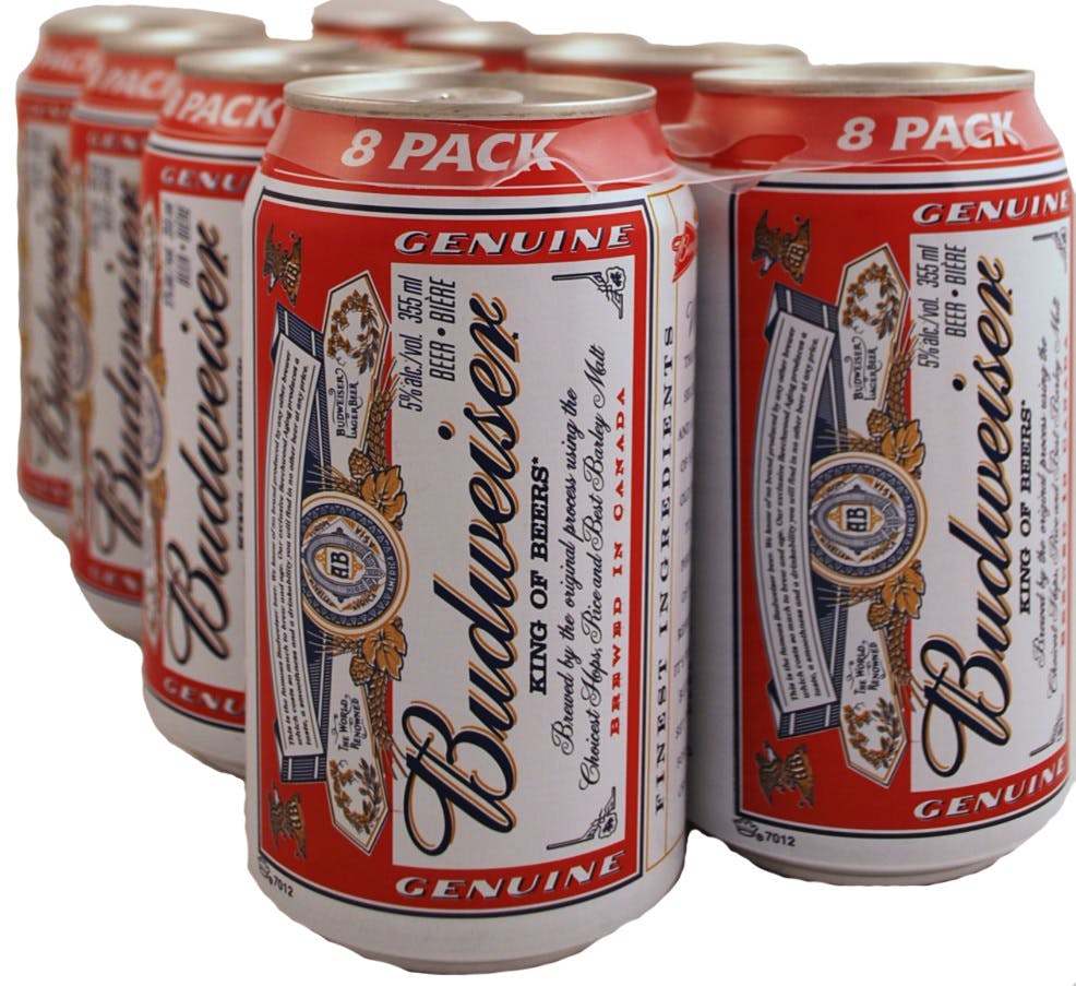 Budweiser Beer 12 Pack 355ml Can - Buster's Liquors & Wines