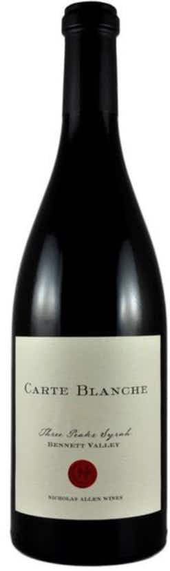 Carte Blanche Three Peaks Syrah 2012
