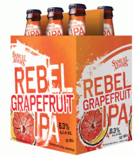 Samuel Adams Rebel Grapefruit IPA 6 pack 750ml
