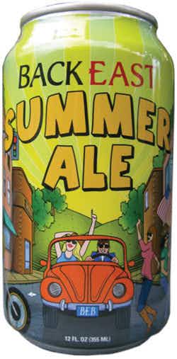 Back East Brewery Summer Ale 6 pack 12oz