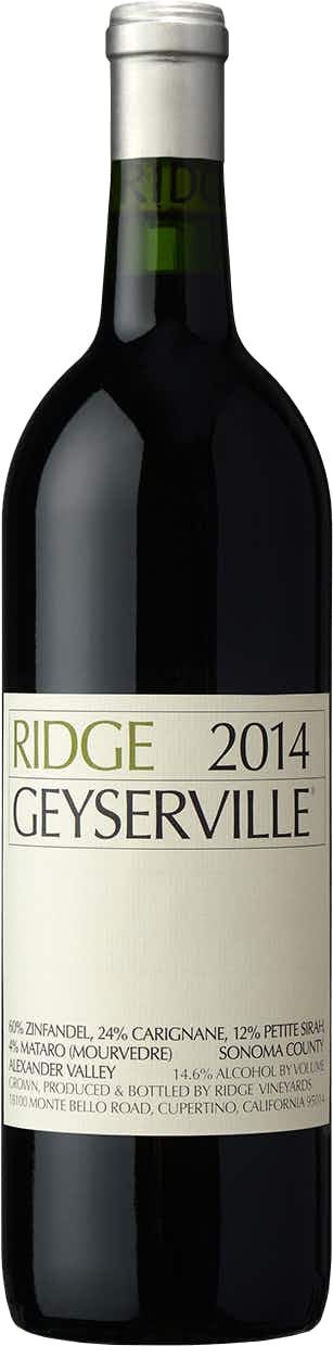 Ridge Vineyards Geyserville 2014