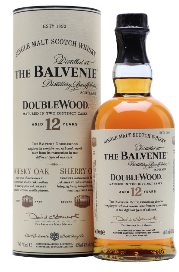 Balvenie DoubleWood Single Malt Scotch Whisky 12 year old Buster's Liquors & Wines