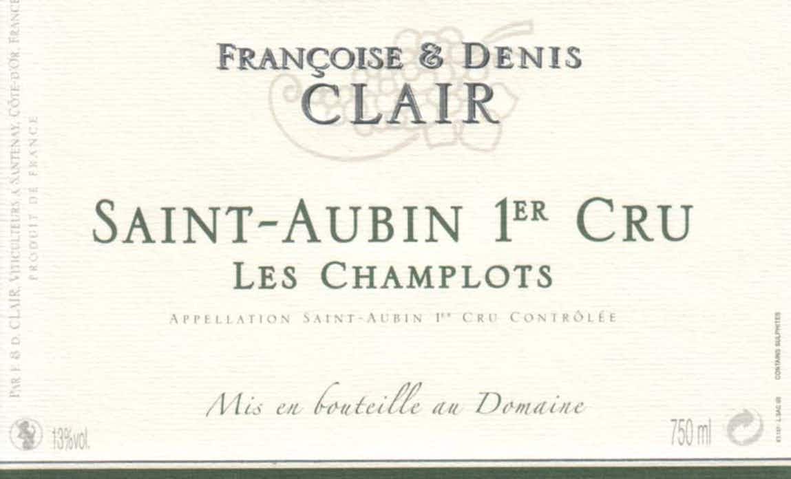 Francoise et Denis Clair Saint Aubin Les Champlots 2013