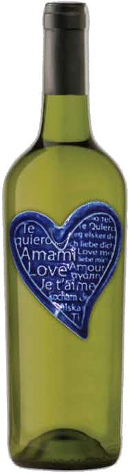 Etiké Amami Pinot Grigio Green Ceramic Heart Label 2015