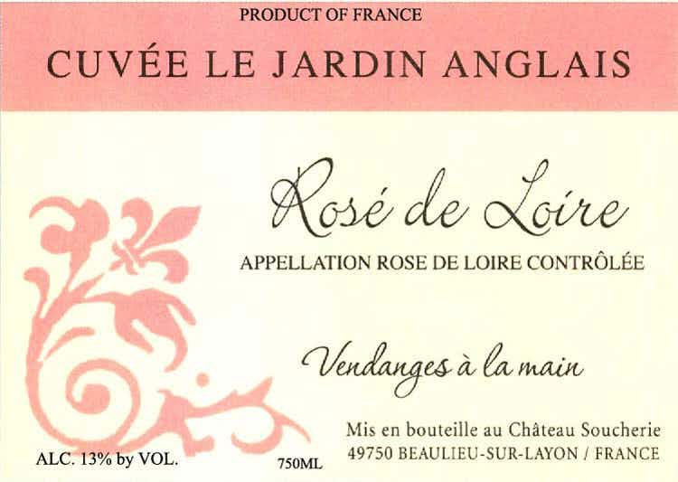 Château-Soucherie Rose de Loire 2015