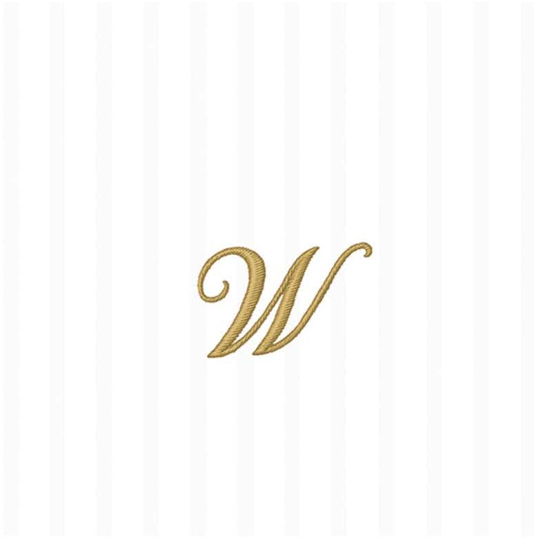 Ideal Home Range Cocktail Napkin Stripes Monogram W 750ml