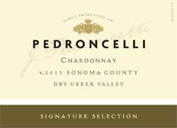 Pedroncelli Dry Creek Valley Chardonnay 2015