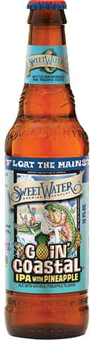 SweetWater Brewing Company Goin' Coastal IPA with Pineapple 1/2 Barrel Keg