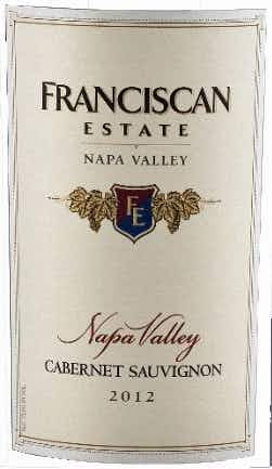 Franciscan Estate Cabernet Sauvignon 2012