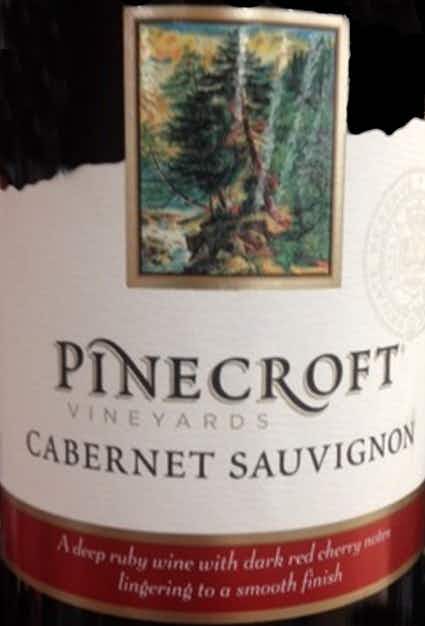 Pinecroft Cabernet Sauvignon