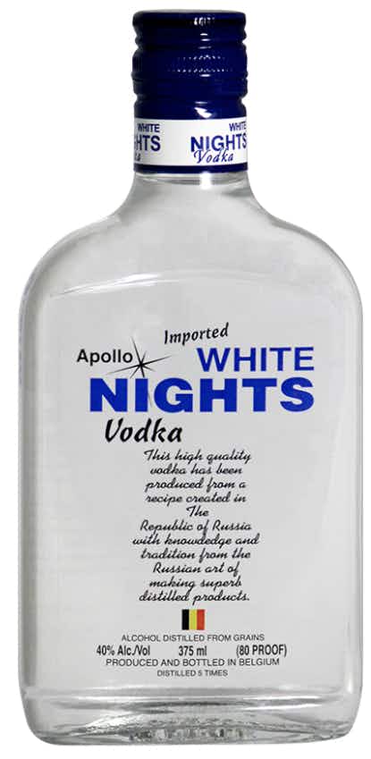 Apollo White Nights Vodka 375ml
