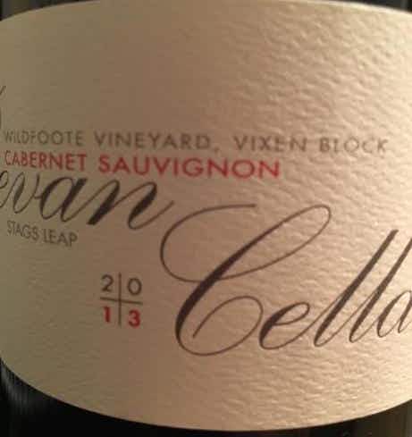 Bevan Wildfoot Vineyard Vixen Block Cabernet Sauvignon Etched Magnum 2013 1.5L