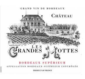 Chateau Les Grandes Mottes Bordeaux Superieur 2015