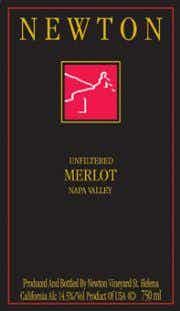 Newton Unfiltered Merlot 1997