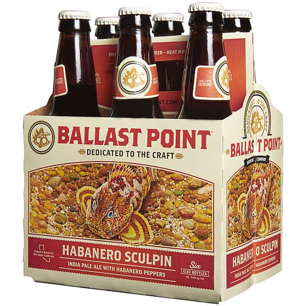 Ballast Point Habanero Sculpin 6 pack 12oz Bottle