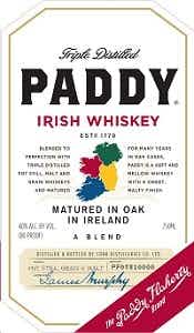 Paddy Irish Whiskey