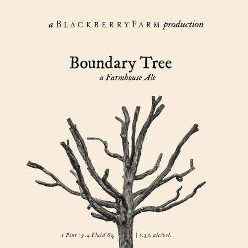 Blackberry Farm Brewery Boundary Tree Farmhouse Ale 750ml