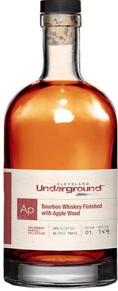 Cleveland Whiskey Underground Apple Wood Finished Bourbon Whiskey