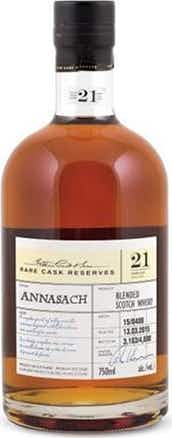 William Grant & Sons Annasach Blended Malt Scotch Whiskey 21 year old