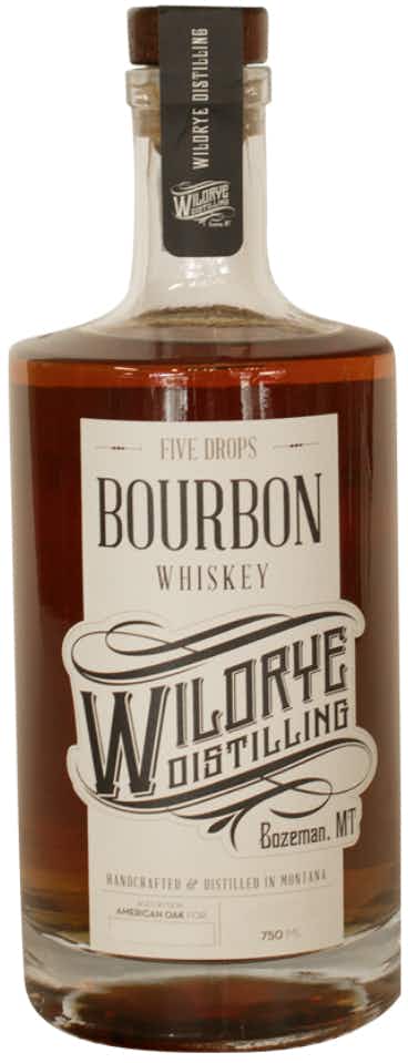 Wildrye Distilling Five Drops Montana Bourbon Whiskey