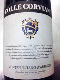Colle Corviano Montepulciano d'Abruzzo