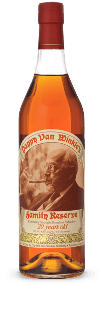 Old Rip Van Winkle Distillery Pappy Van Winkle's Family Reserve Bourbon 20 year old