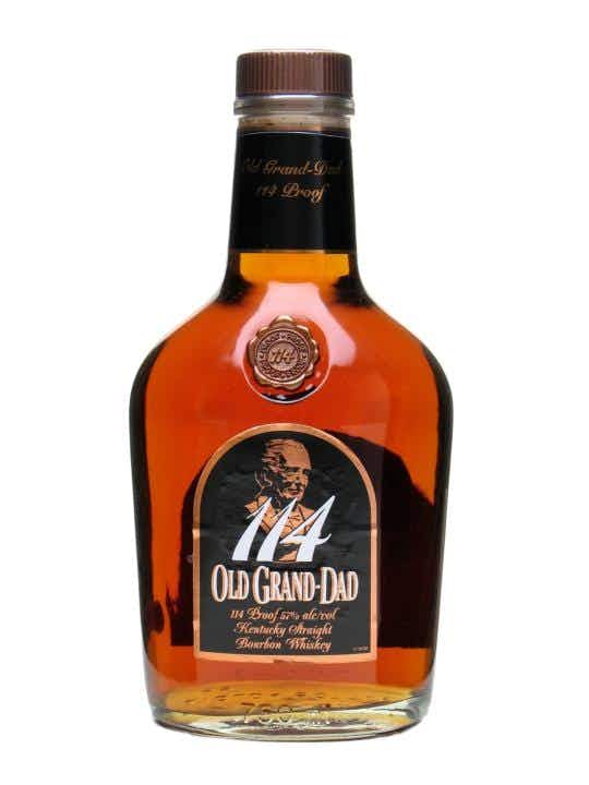 Old Grand-Dad Kentucky Straight Bourbon Whiskey 114 proof