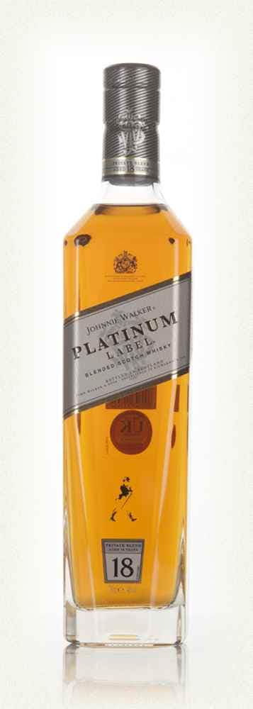 Johnnie Walker Platinum Label Blended Scotch Whisky 18 year old