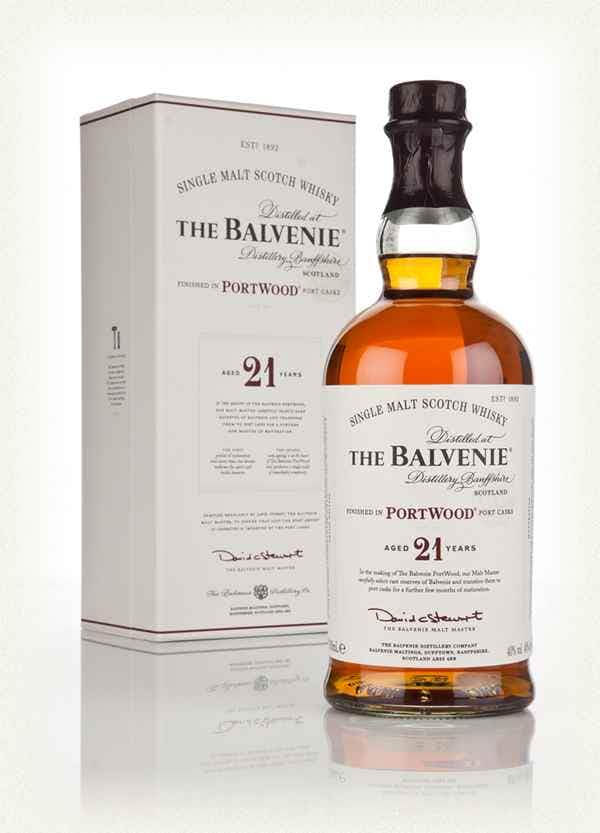 Balvenie Port Wood Single Malt Scotch Whisky 21 year old