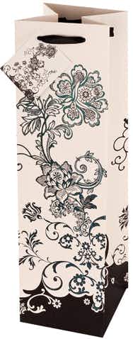 True Fabrications Floral Chic Wine Bag 750ml