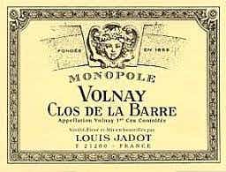 Louis Jadot Volnay Clos de la Barre 2015