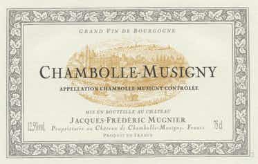 Domaine-Jacques-Frédéric-Mugnier Chambolle Musigny 2015