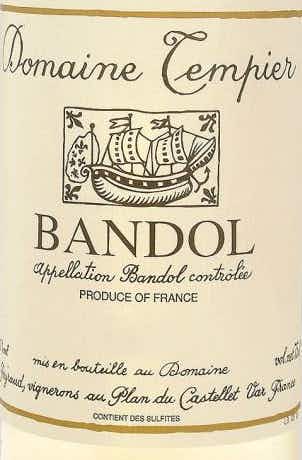 Domaine Tempier Bandol Blanc 2016