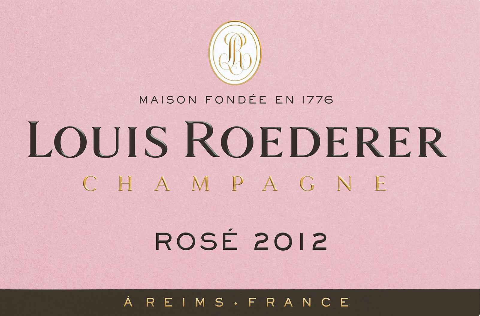 Louis Roederer Brut Rose Vintage 2012