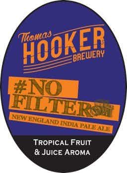 Thomas Hooker Brewing Company Double #NOFILTER IPA 4 pack 16oz