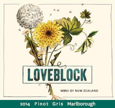 Loveblock Pinot Gris 2014