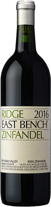 Ridge Vineyards East Bench Zinfandel 2016