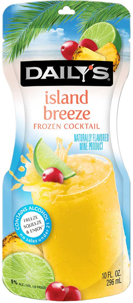 Daily's Frozen Island Breeze 300ml Bottle