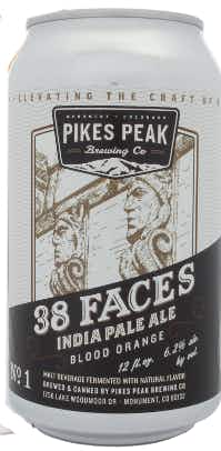 Pikes Peak Brewing 38 Faces 6 pack 12oz Can