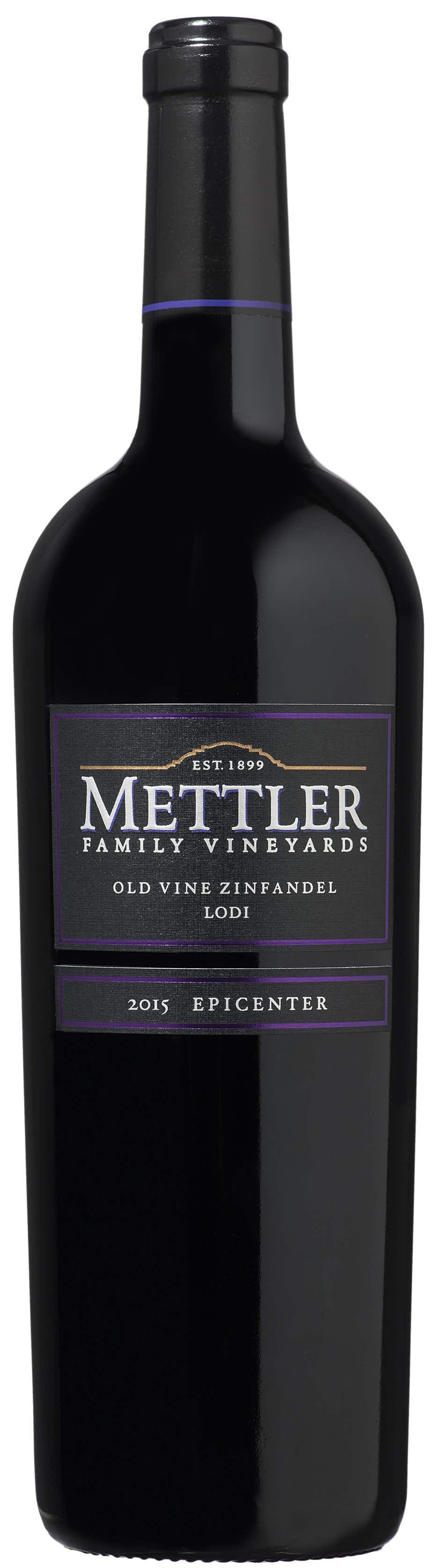 Mettler Family Vineyards Epicenter Old Vine Zinfandel 2015