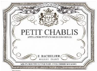 Domaine Bachelier Petit Chablis 2015