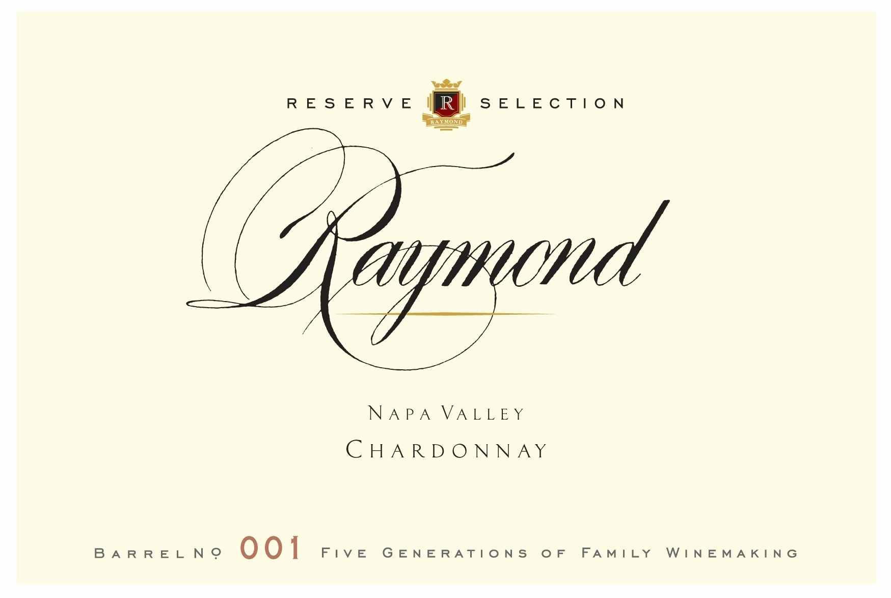 Raymond Reserve Chardonnay 2016