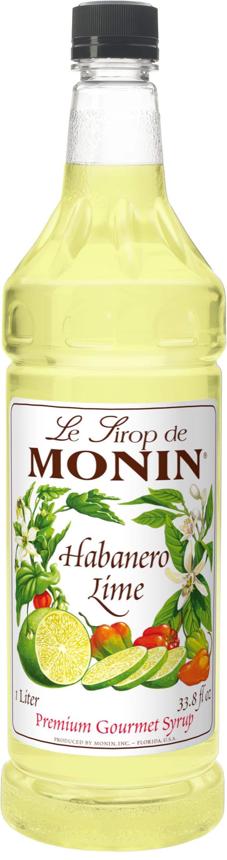 Monin Habanero Lime Syrup 1L