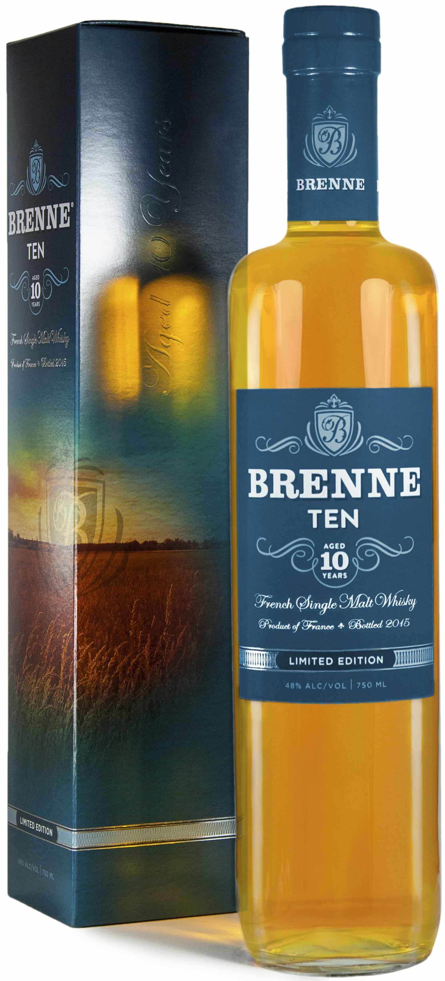 Brenne Ten French Single Malt Whisky 10 year old