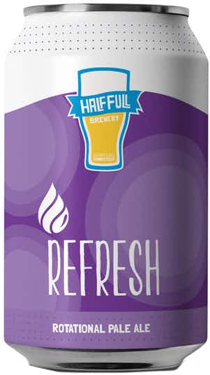 Half Full Brewery Refresh Rotational Pale Ale 6 pack 12oz