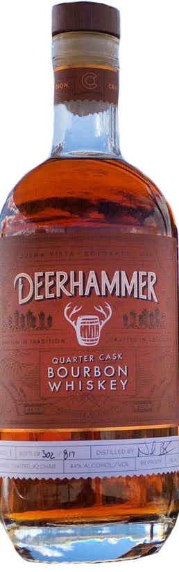 Deerhammer Distilling Company Quarter Cask Bourbon Whiskey