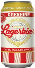 Oakshire Brewing Lagerbier 6 pack 12oz Can