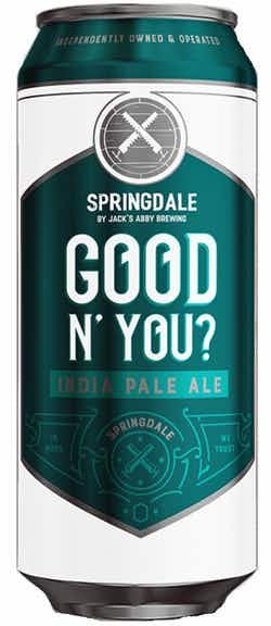 Springdale by Jack's Abby Good N' You? IPA 4 pack 16oz Can
