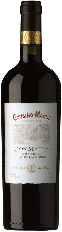 Cousino Macul Don Matias Reserva Cabernet Sauvignon 2015